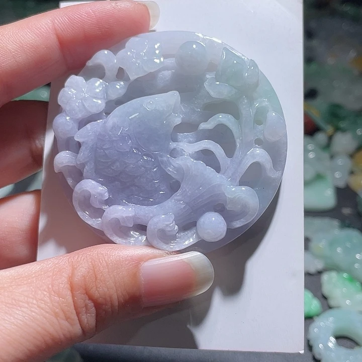 颈饰未镶嵌翡翠天