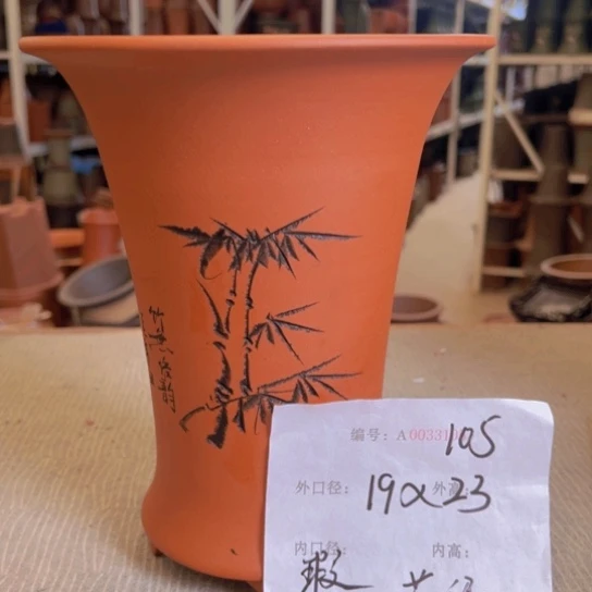 紫砂花盆紫紫砂盆