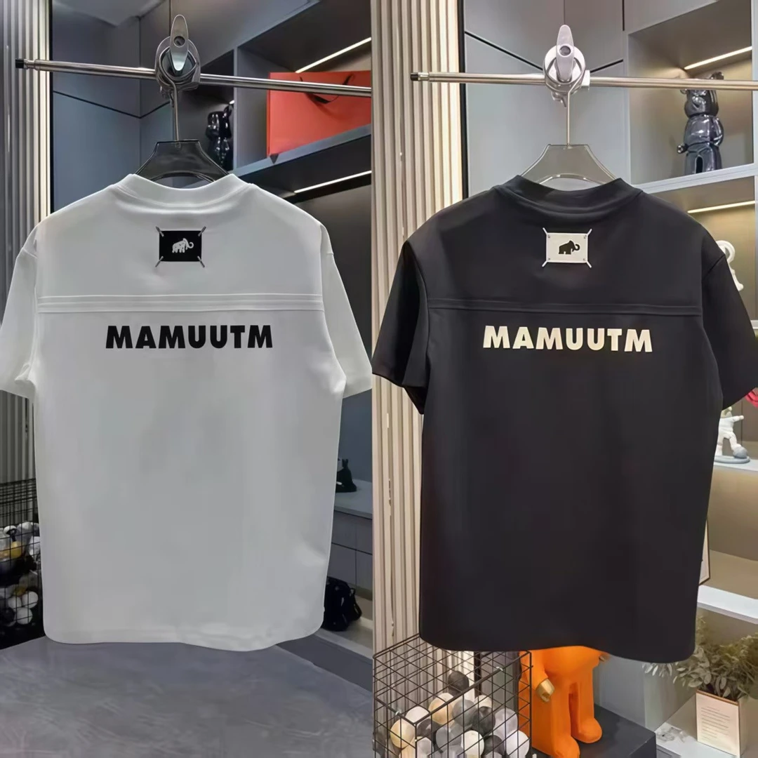 迪美夏季新款短袖T恤男士潮牌字母印花圆领上衣舒适休闲半袖