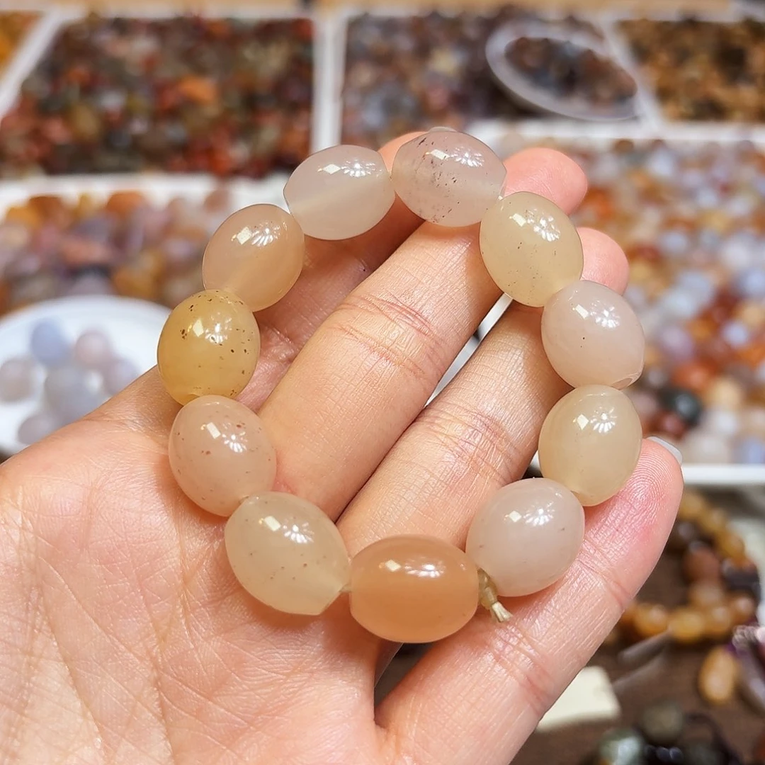 玛瑙/玉髓手链合金