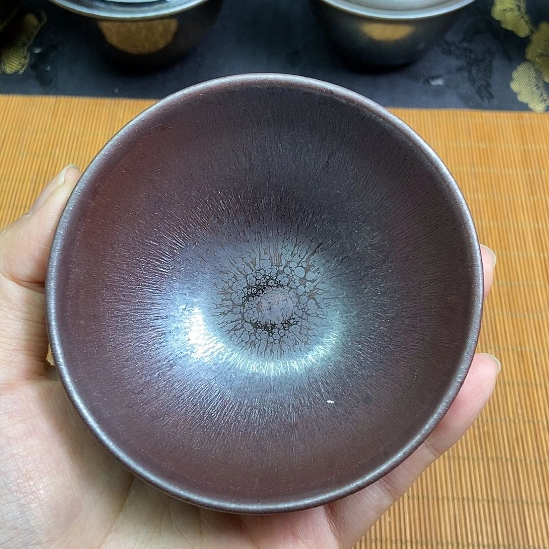 茶盏伊伊建窑建盏茶器160