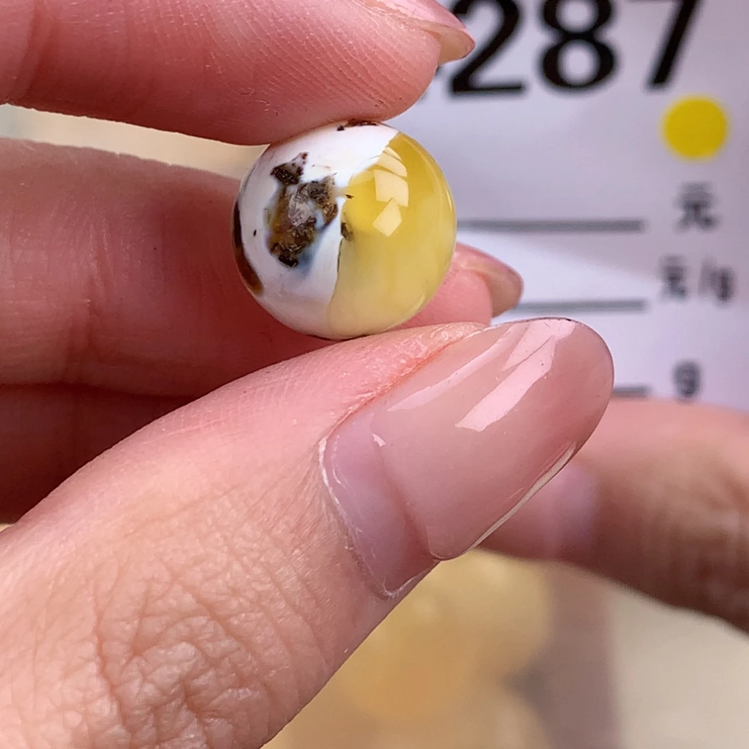 琥珀未镶嵌珠宝奇石13奥利奥