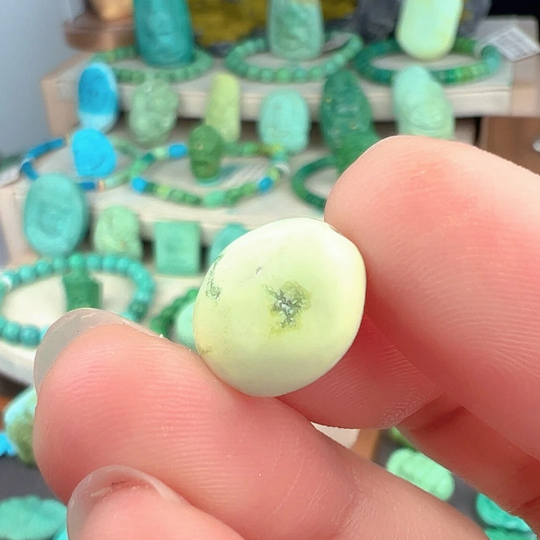 绿松石未镶嵌主播万珍