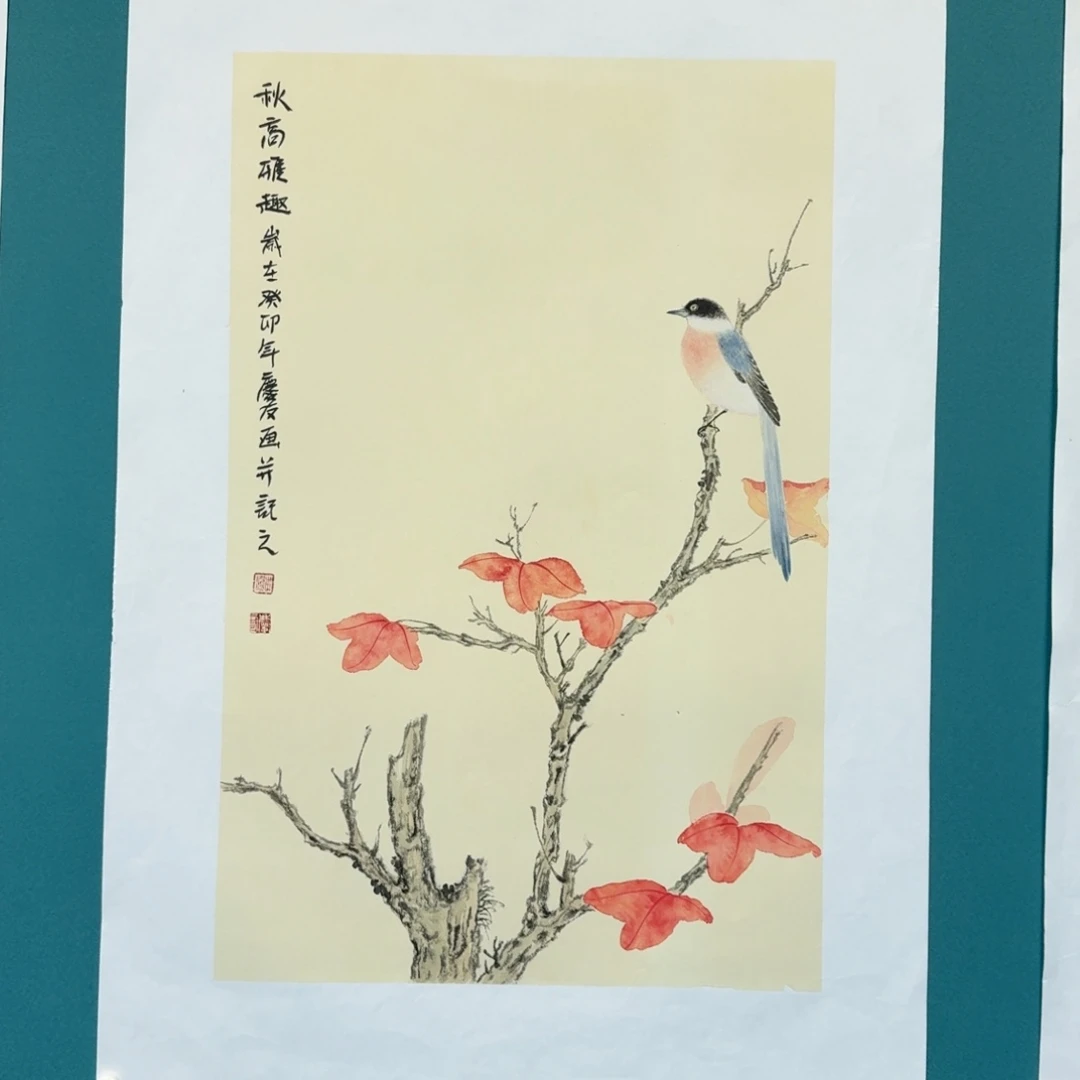 国画李庆友花鸟作品