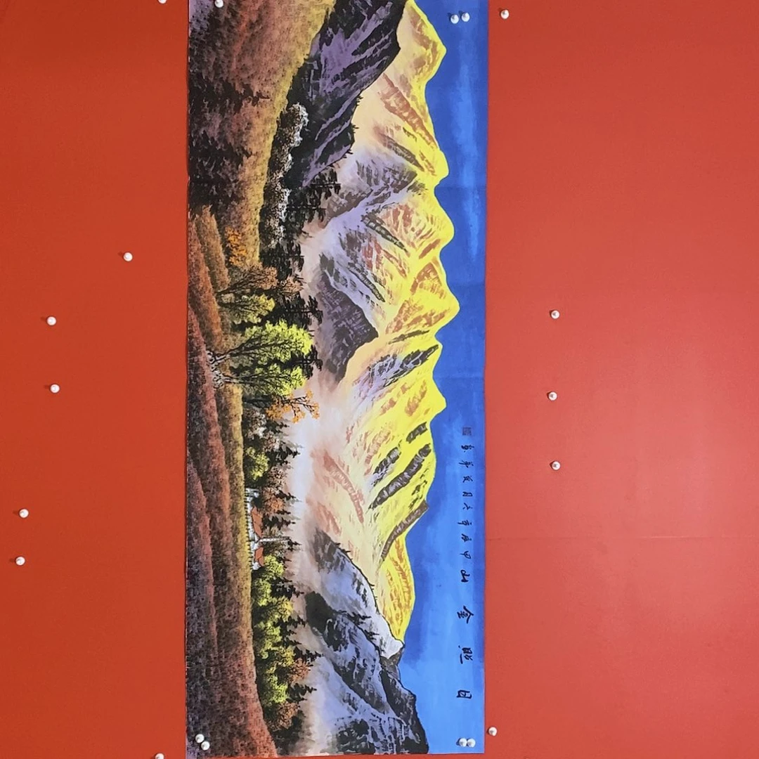 国画山水花鸟国画作品