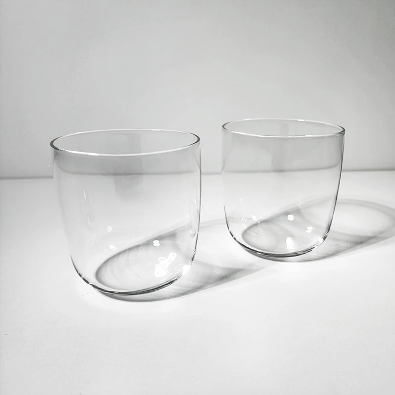 【2只】摩瑟DP【WY直筒杯-矮款-2只】花瓶花器玻璃花盆