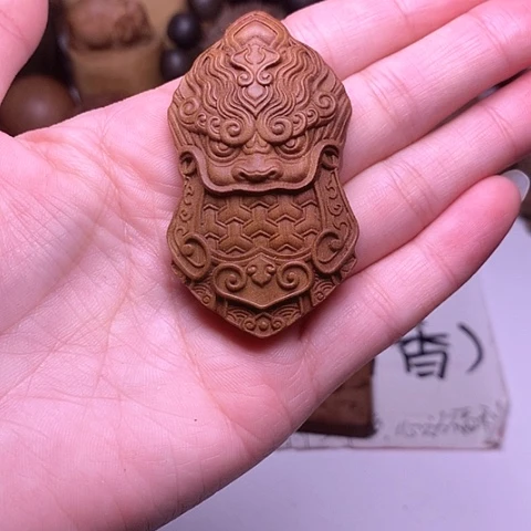 檀香木吊坠檀香唐玄甲