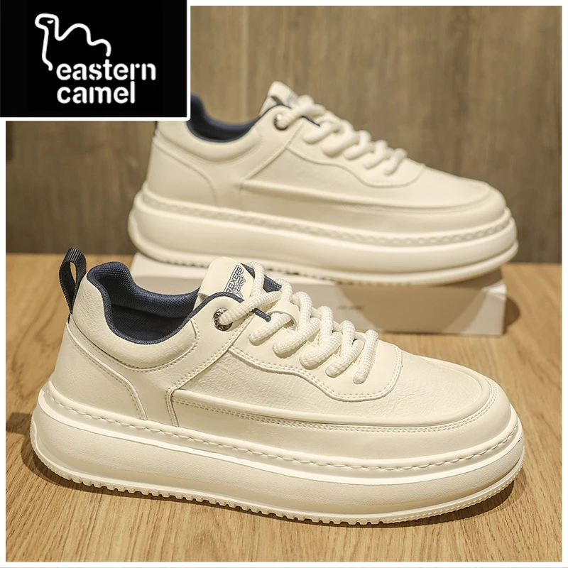 东方骆驼男鞋秋冬款2025新款冬高级感时尚男士休闲秋冬马丁靴低帮