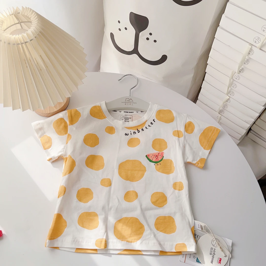 winbetter拍三件有满减旺贝特夏季半袖男女宝宝半袖T恤小孩衣服