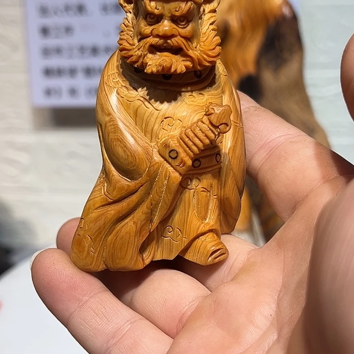 爱***呀柏木传统木雕手工艺术品