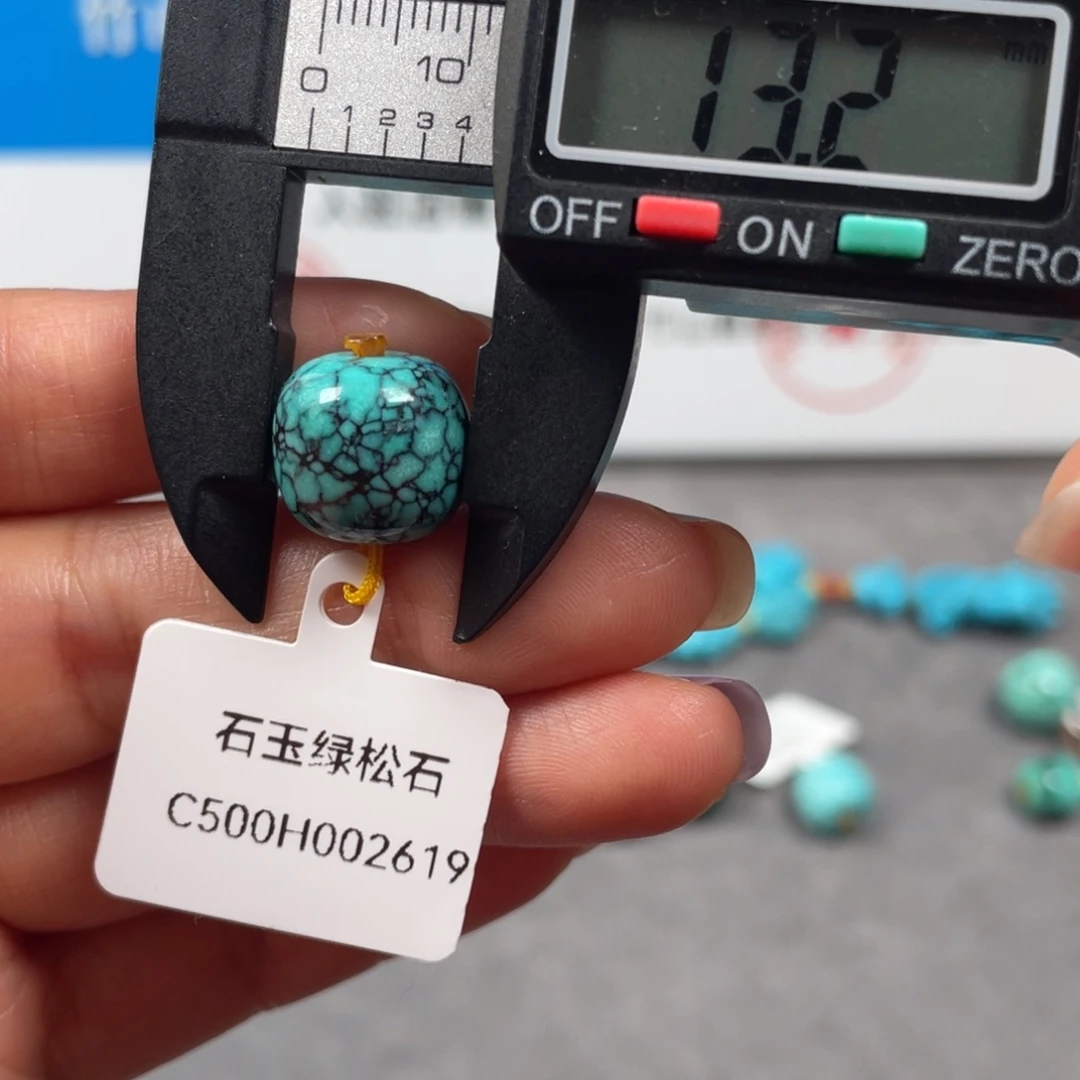 绿松石未镶嵌颈饰