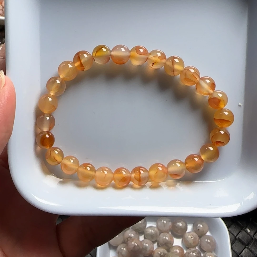 未镶嵌玛瑙/玉髓珠宝半成品