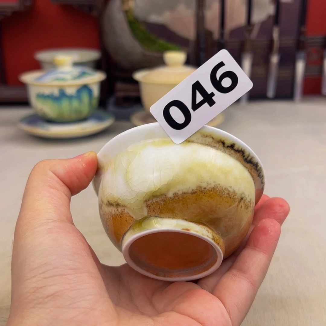 杯子纯手工柴烧主人杯