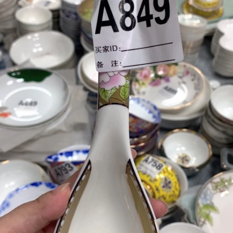 瓷琴瑟大勺2个849号