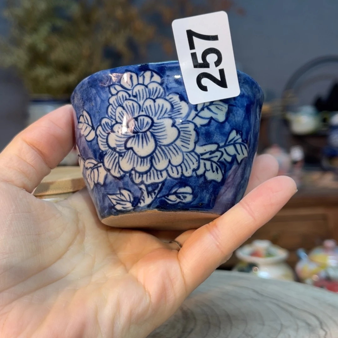 杯&****&素浅陶瓷手工手绘