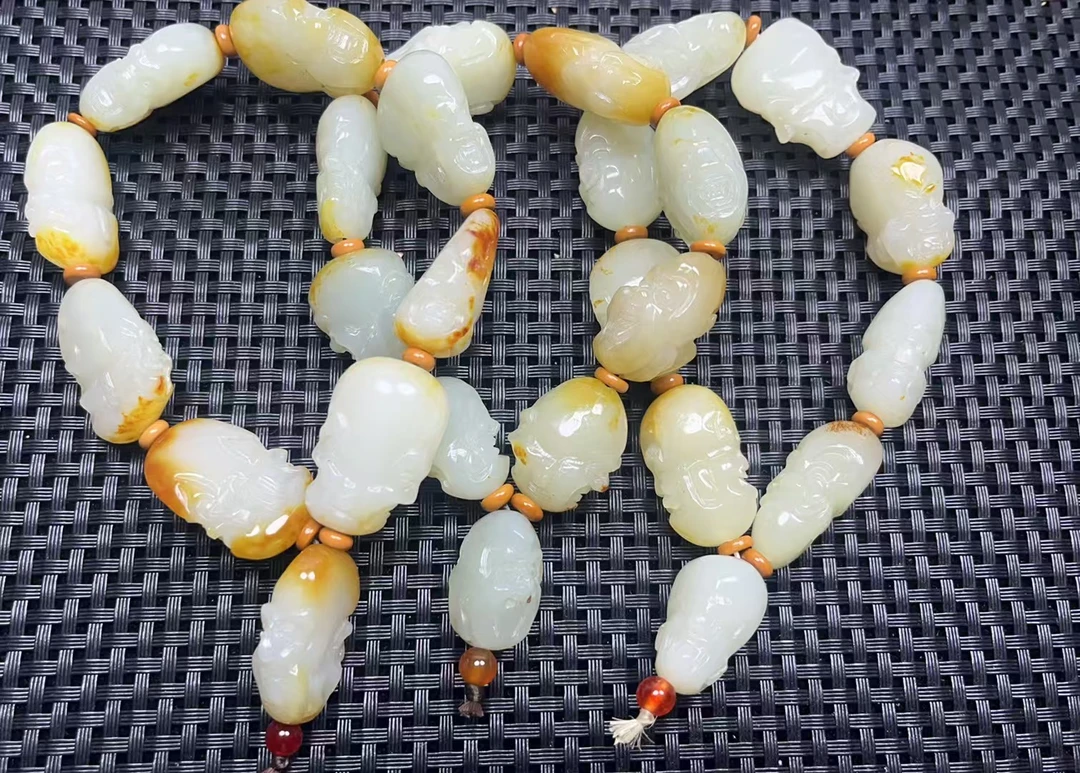 新疆和田玉 十八罗汉 基地质检 一物一证 拍一发一多样性发货