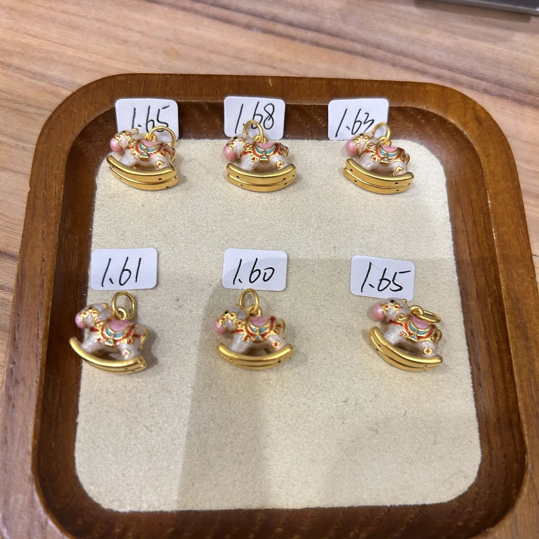 足金9995D无氢工艺时尚吊坠多样性发其一