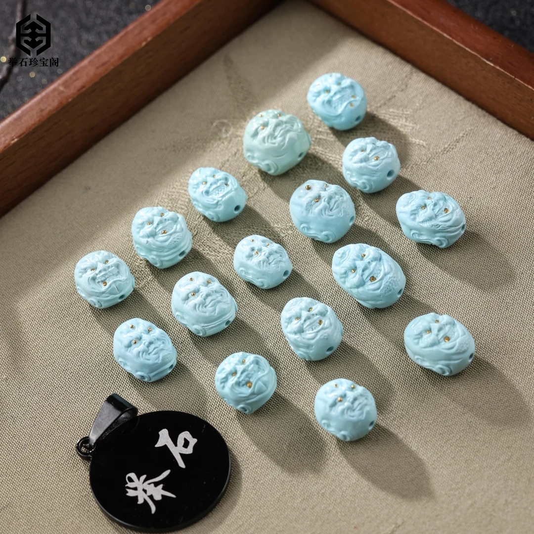 【举石严选】H1211-3793-0043绿松石饰品（一件/多样性发）J