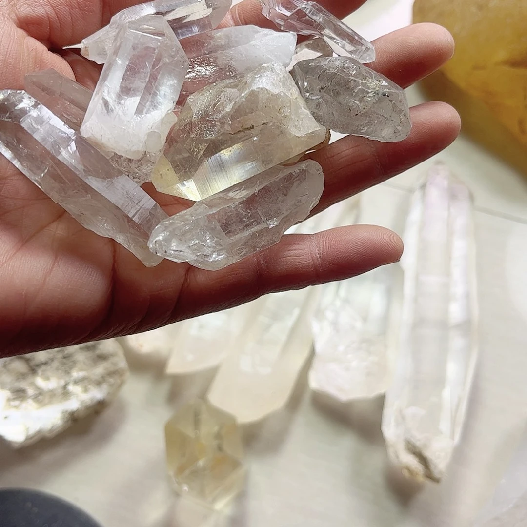 水晶天然水晶原石未镶嵌猎****星