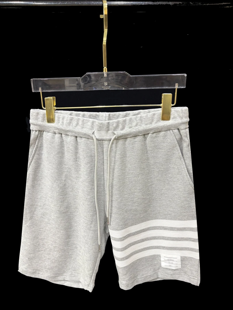 25TB汤姆布朗男士四条纹直棱纹短裤休闲裤卫裤纯棉夏季轻奢