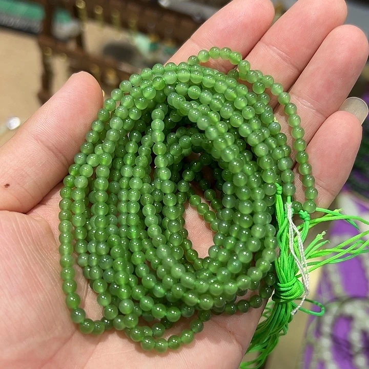 手串未镶嵌和田玉（碧玉）多样性发货拍一发一