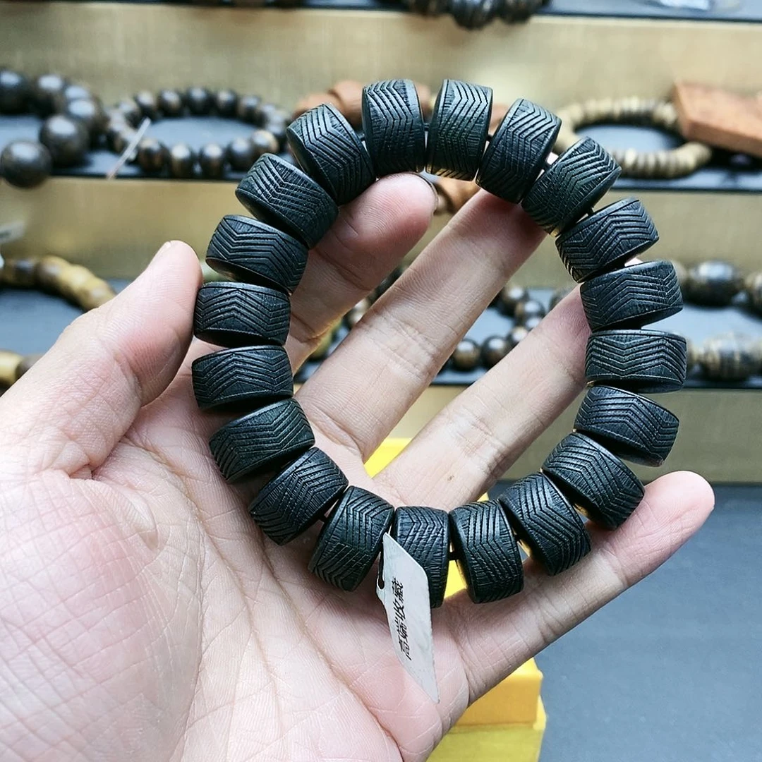 乌木类手串/手链a46莺歌绿