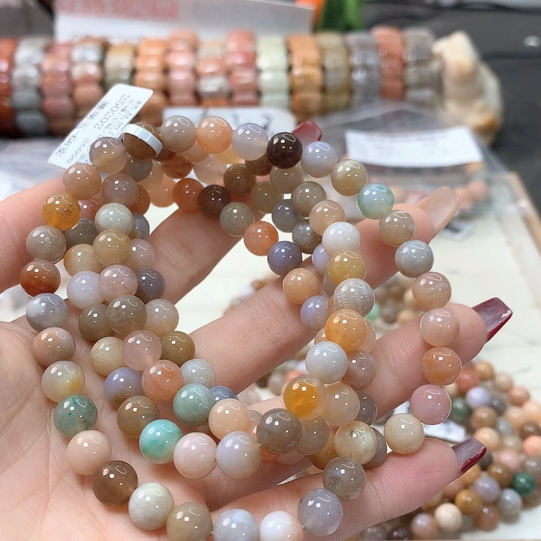 硅化珊瑚（珊瑚玉）手链未镶嵌白*190