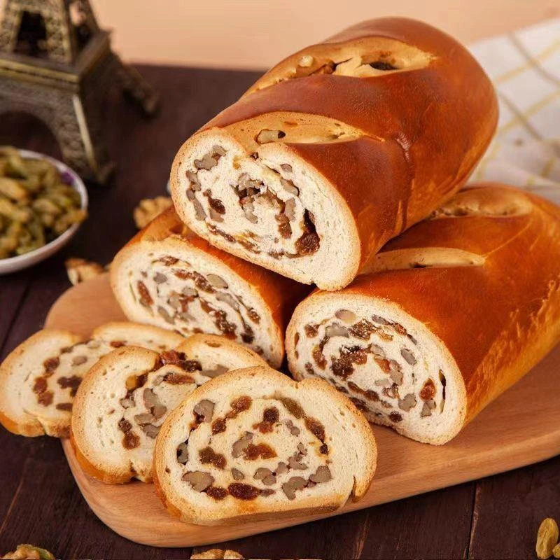 俄罗斯大列巴坚果果仁面零食小麦全麦面切营养早餐