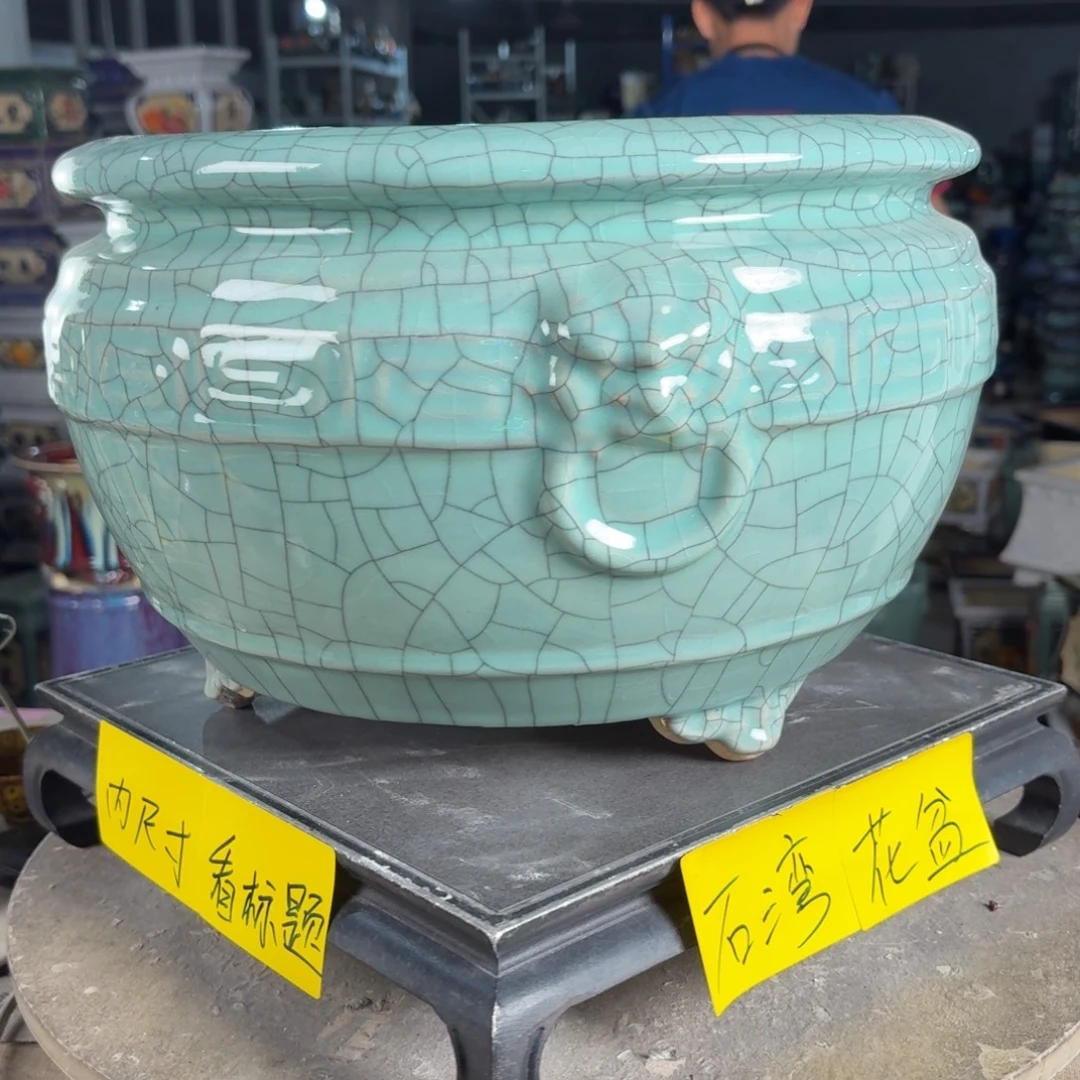 一风堂石湾花盆 内27*18