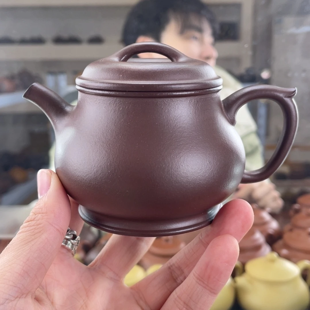 紫砂茶壶200cc底槽清茶壶