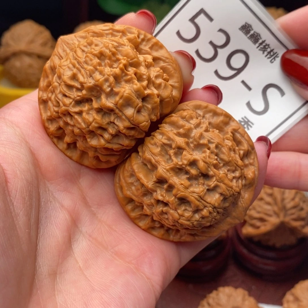 文玩核桃把件官帽46