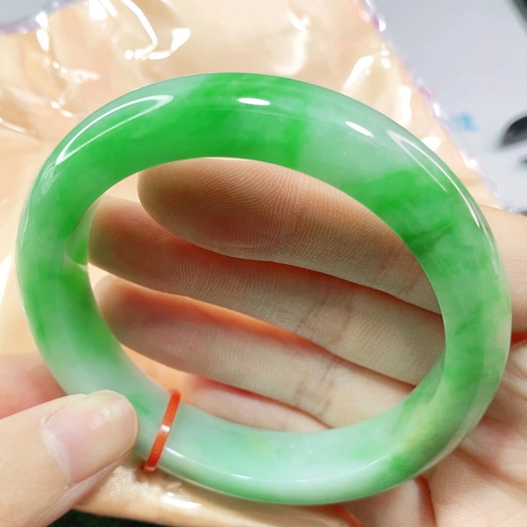 翡翠手镯未镶嵌57.2正圈力推