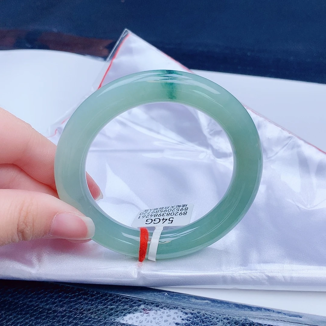 翡翠未镶嵌手镯缅甸天然翡翠a货手镯