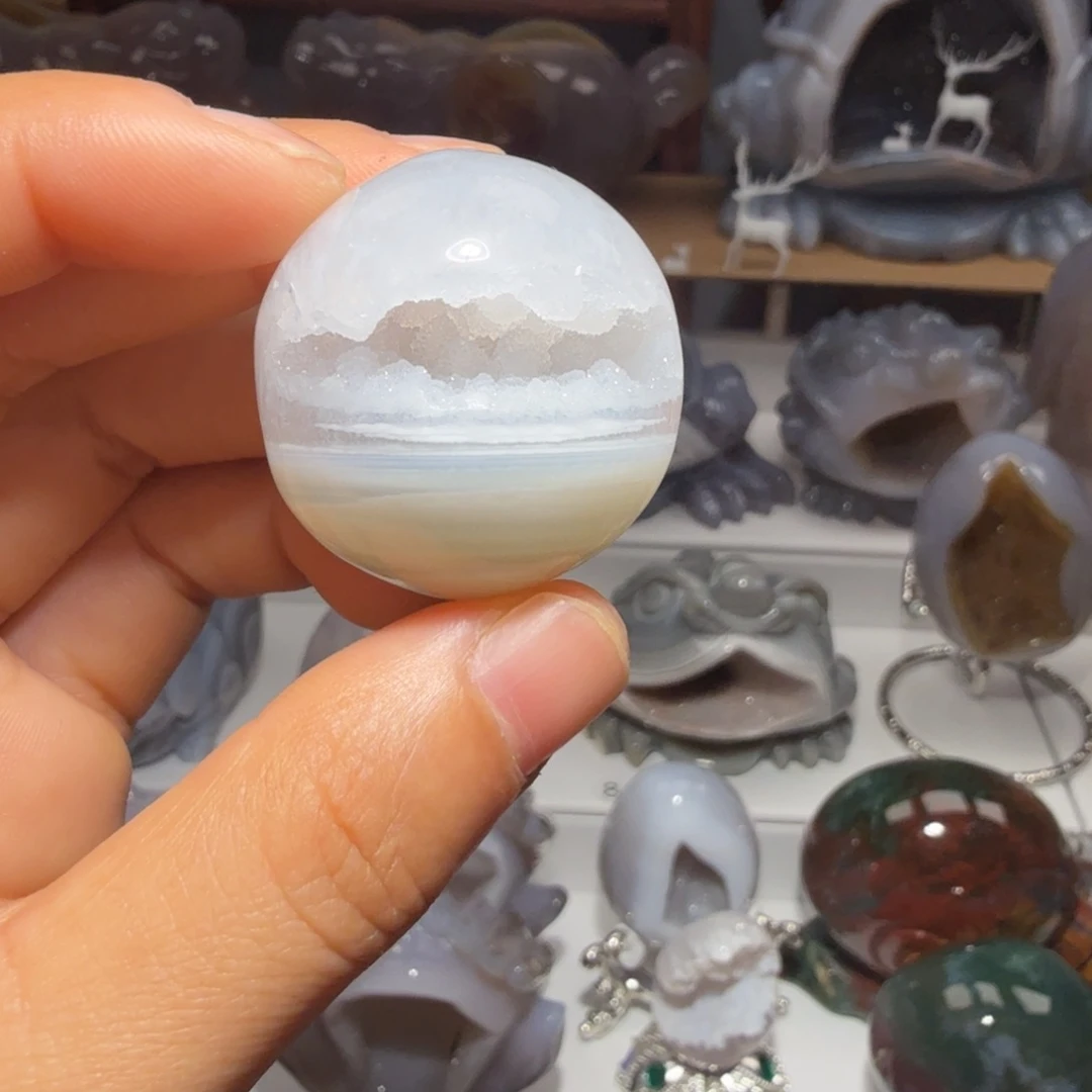 玛瑙/玉髓未镶嵌摆件