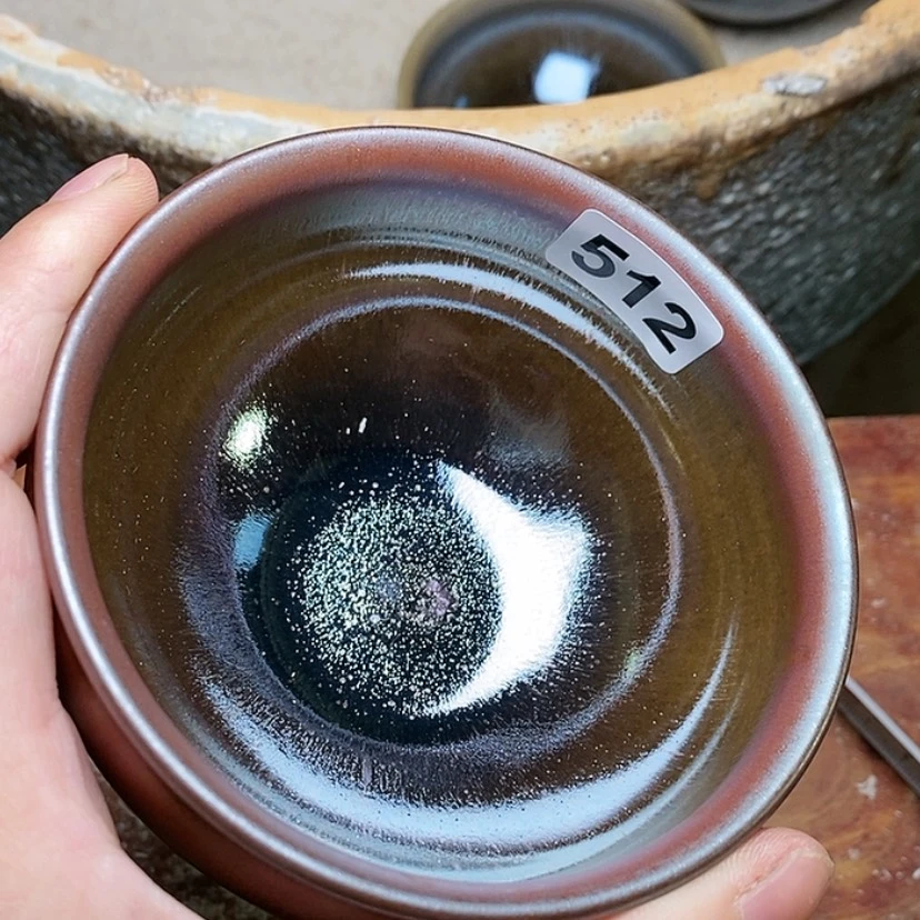 【闪购商品】茶盏真开窑柴烧原矿釉