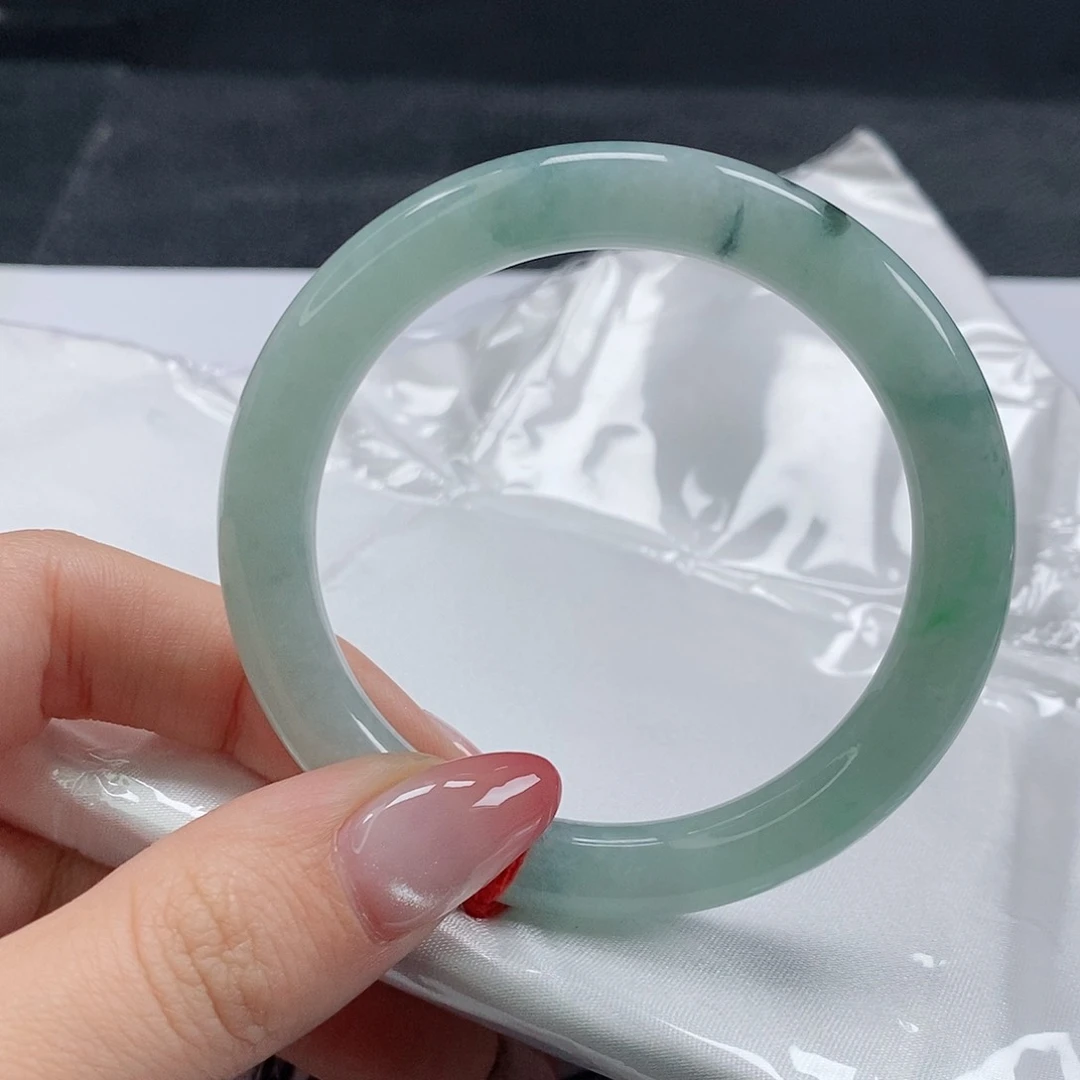 【闪购商品】翡翠手镯（圆镯）未镶嵌377号