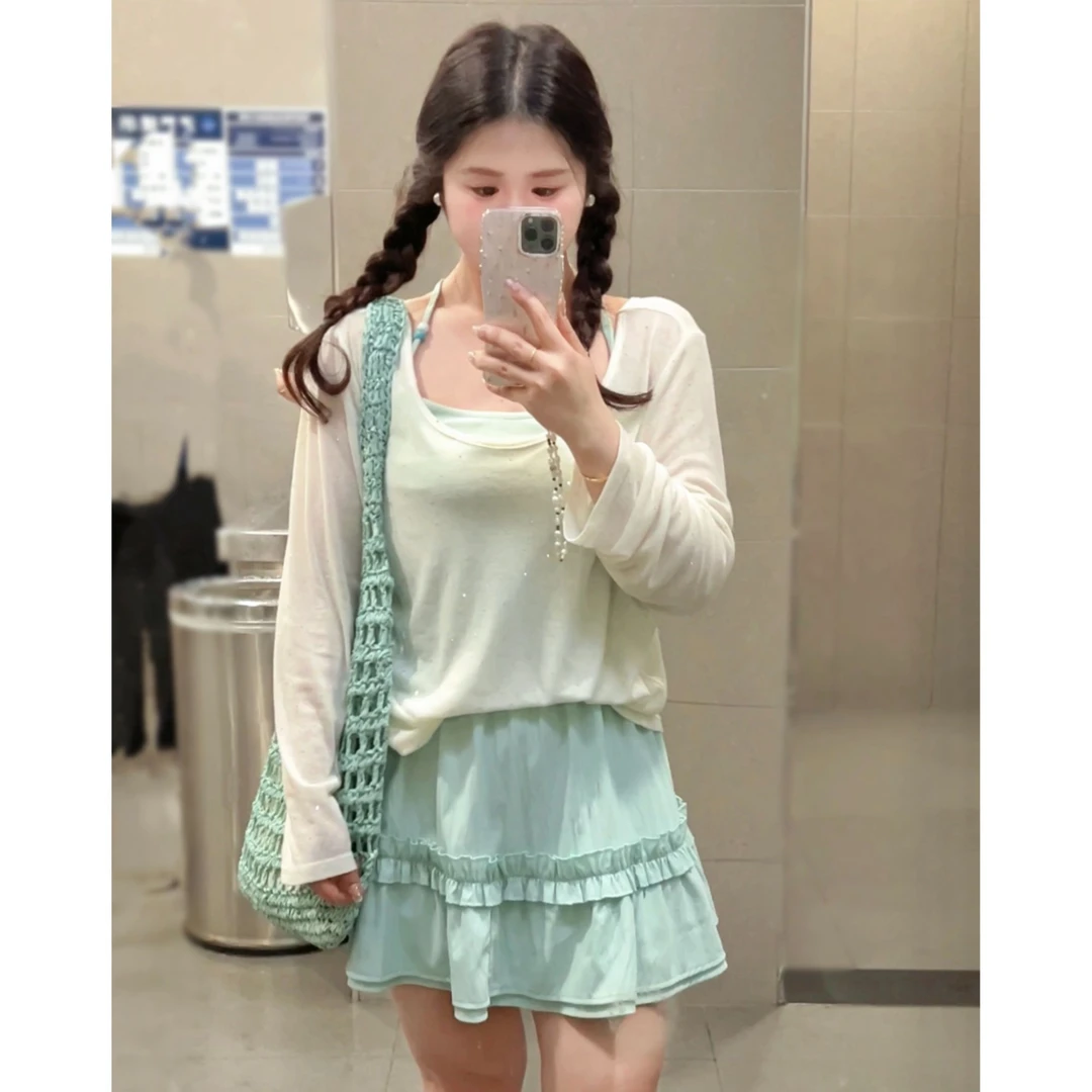 【青苍】大头婷微胖定制夏季吊带简约百搭修身显瘦背心