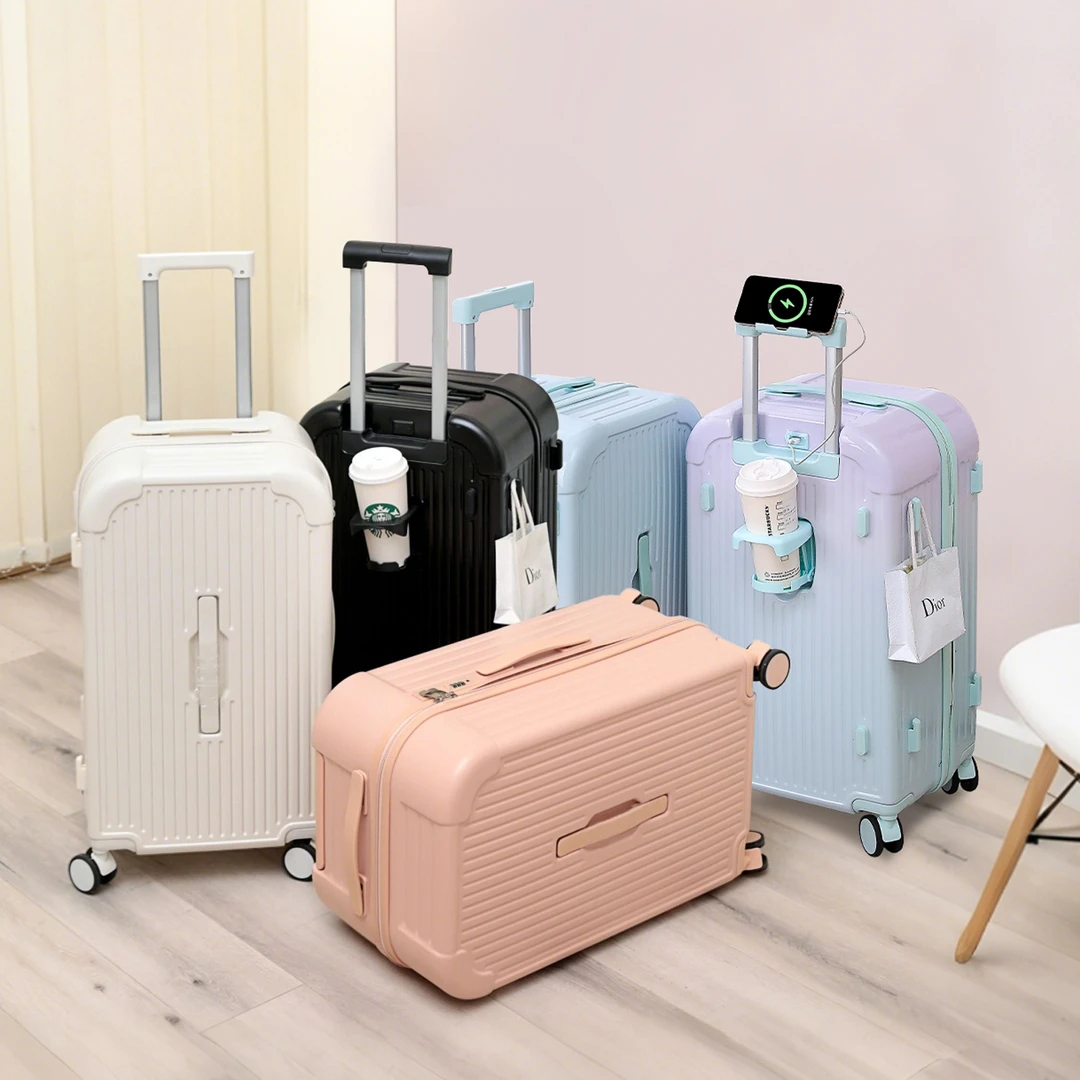 KENAIYA/可奈雅【踢不烂】拉杆箱纯PC化妆行李箱！网红休闲百搭