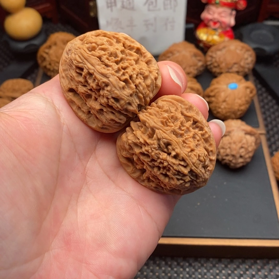 文玩核桃把件41尺高炮南疆石