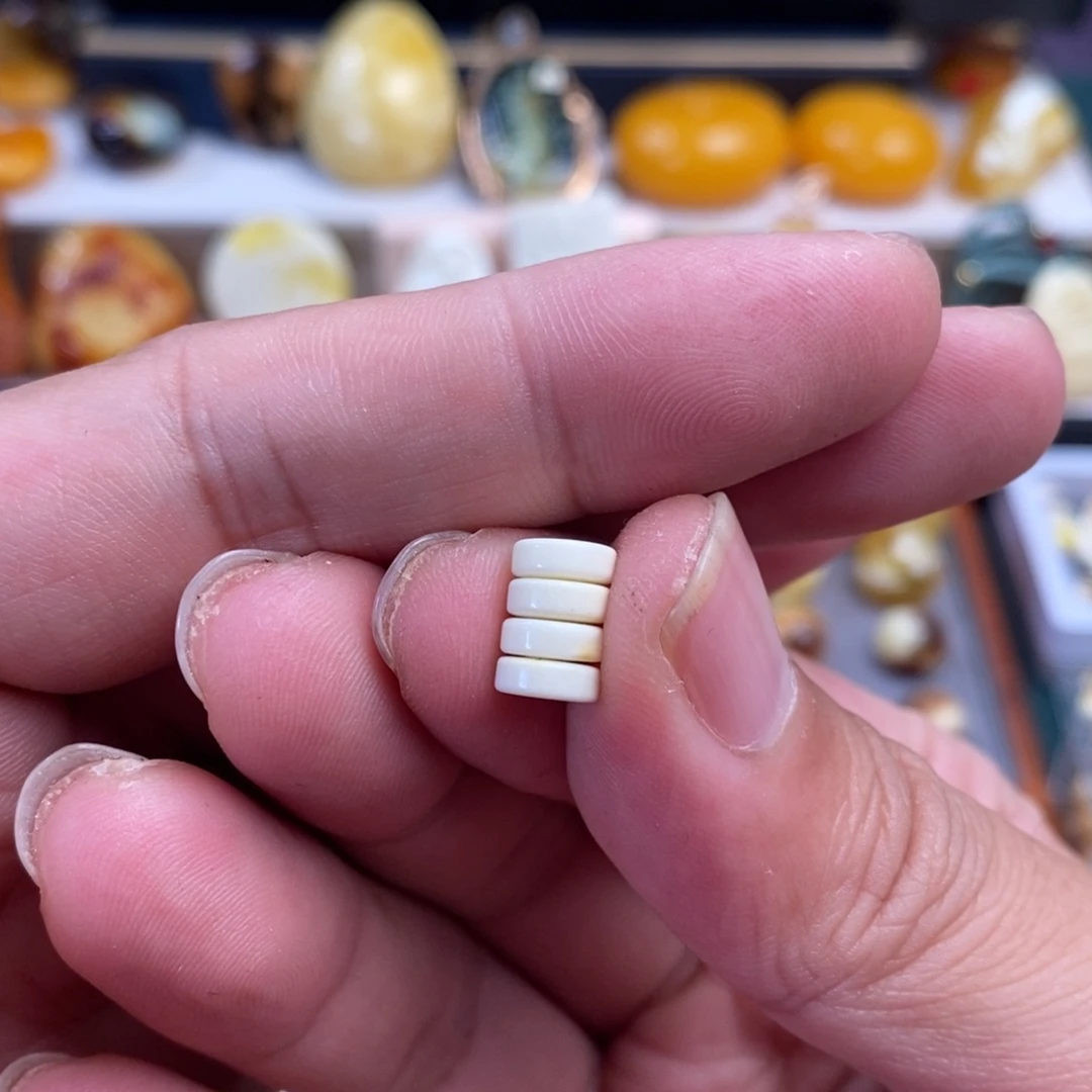 未镶嵌琥珀裸石垣*7.1mm隔片