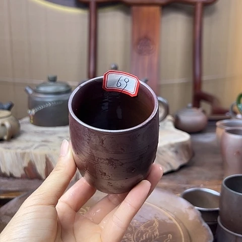 戬谷龙窑坭兴陶柴烧壶69