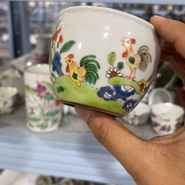 摆件摆件手绘瓷器全部处理