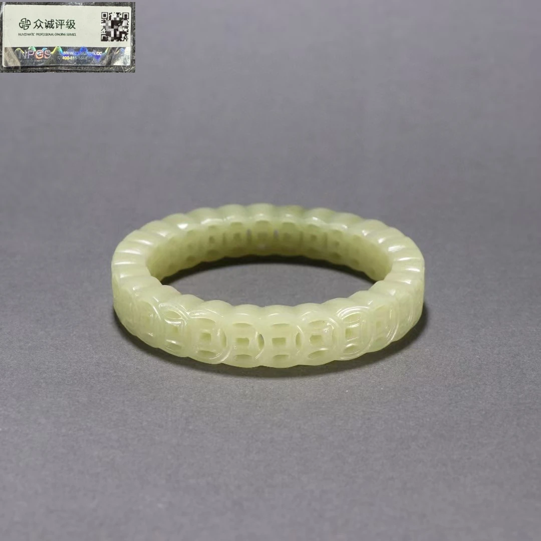 CT1217/博古文物商店/  黄玉手镯