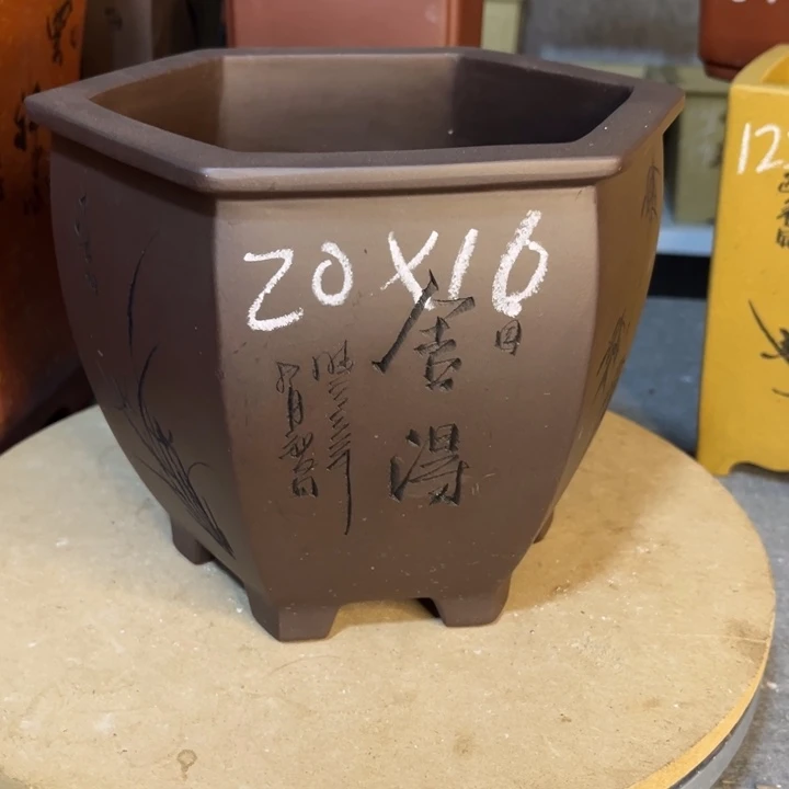 紫砂花盆宜兴紫砂