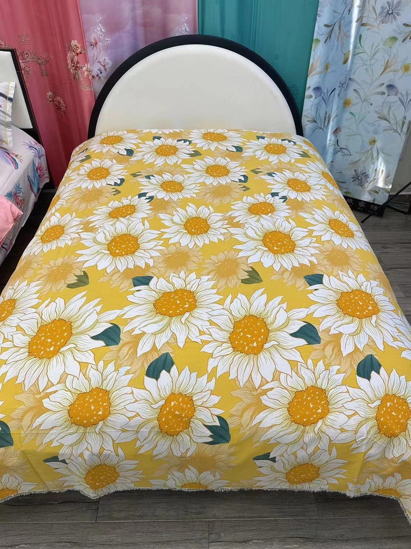 【金太阳】床单新款长绒棉加厚加密贴身透气