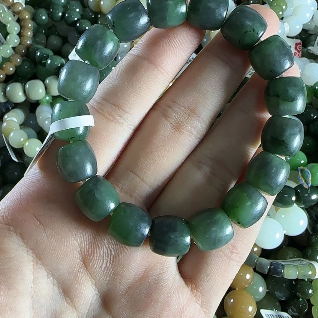 和田玉手链未镶嵌237