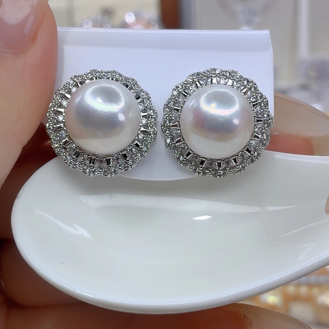 耳饰未镶嵌淡水珍珠F