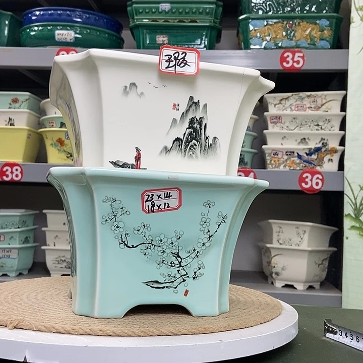 紫砂紫砂花盆2525