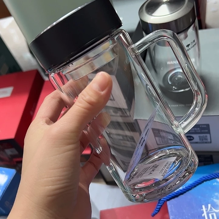 沃鑫单层475ml  端把 黑