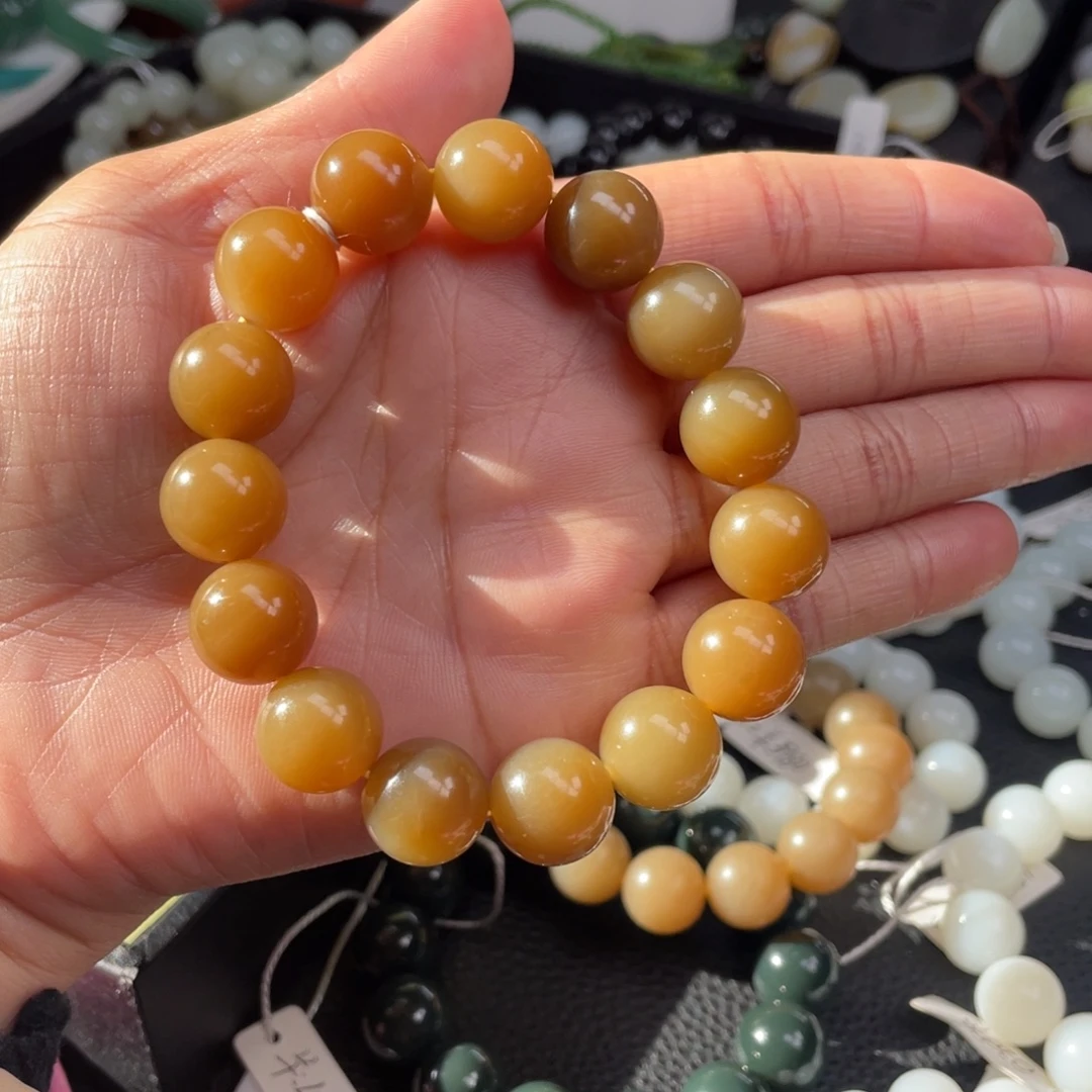 *****和田玉未镶嵌手链